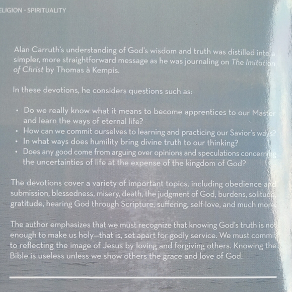 🌺3 for $10 Blessings: A Devotional Inspired by The Imitation of Christ  Carruth - Picture 4 of 10